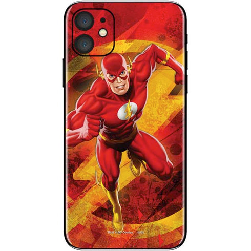 DC Comics The Flash Action Pose iPhone 11 Skin